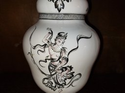 vase pharmacie dcor noir